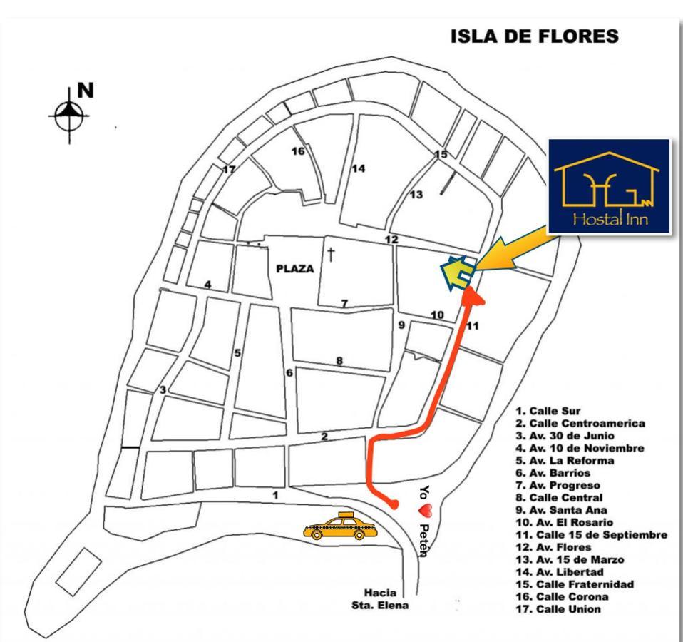 Hostal Inn 1 Flores Ngoại thất bức ảnh